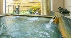 Hida Takayama's natural hot spring that is gentle and smooth on the skin